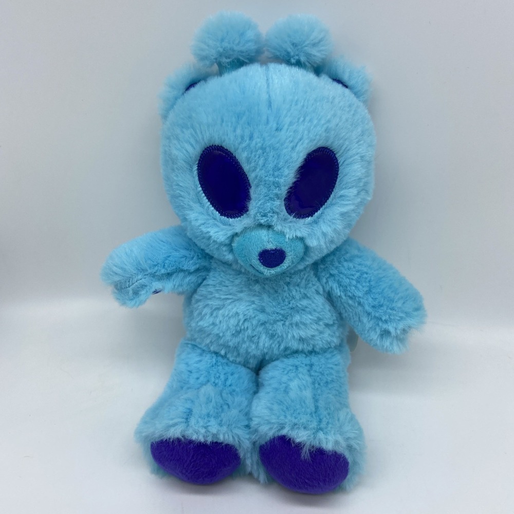 Build-A-Bear Blue Bear-alien Buddy Plush 10" Small Mini Alien